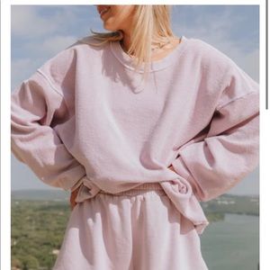 UNISEX OVERSIZED CREWNECK - LADYBIRD